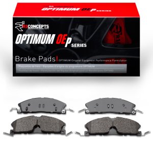 Ford Police Interceptor Utility Brake Pads - Front - R1 Concepts - Optimum OE - `13-`19 Ford Police Interceptor Utility Brake Pads - Front - R1 Concepts - Optimum OE - `13-`19